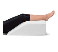 Leg Elevation Memory Foam Pillow with Removeable, Washable Cover - Elevated Pillows for Sleeping, Blood Circulation, Leg Swelling Relief and Sciatica Pain Relief - Pillow for Back Pain and Pregnancy