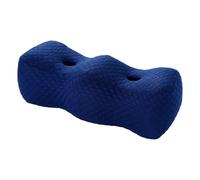 Leg Elevation Pillow - 21 inches Contour Wedge | Memory Foam Foot Elevator, Ergopedic Hill Shape Support for Sleeping and Back with Breathable Soft Washable Cover