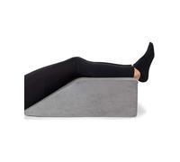 Leg Elevation Pillow - Full Memory Foam Top, High-Density Leg Rest Elevating Foam Wedge - Relieves and Recovers Foot and Ankle Injury, Leg Pain, Hip, Knee Pain, Improves Blood Circulation