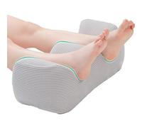 Leg Elevation Pillow - Memory Foam Cushion, Hill Shape Support | Organized foot and ankle lift features a comfortable design for sleep relaxation