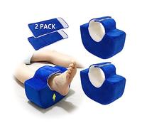 Leg Elevation Pillows Foot Pillow Heel Protectors for Pressure Sores Post Surgery Feet Swelling Ankle Protector Support Pillow Cradle Bed Sores Foot Surgery Recovery Supplies Ulcer Cushion - 2PCS