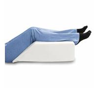 Leg Elevation Wedge Pillow Thigh Support Triangle 22" x 16" x 8" | Memory Foam | Post Surgery Orthopaedic Body Back Support Improve Blood Circulation Leg Pain & Swelling Relief Washable Cover