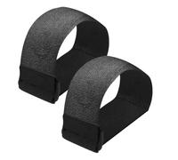 Leg Exercise Foot Straps - Adjustable Nylon Pedal Straps 60 x 5 x 0.1 cm, Training Equipment Aid 2 Pieces | Ideal Tool for Women, Men, Seniors, Men and Women