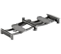 Leg Exerciser, 2 in 1 Fitness Stepper with Counter, Pelvic Floor Muscle Trainer, Cardio Machine for Bodybuilding and Buttock Shaping (GrayA)