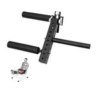 Leg Extension and Curl Machine Attachment for Power Rack, Adjustable Home Gym Equipment for Front and Rear Leg Training