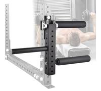 Leg Extension Machine Attachment for Home Gym, Adjustable Seated Lower Body Workout Equipment, Compatible with Standard Barbell Plates
