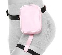 Leg Fanny Pack, Got Leg Bag for Men, Expandable Leg Storage, Waterproof Hip Harnesses for Walking Bike Fishing Bike Travel, pink, Consulte la descripción, See description