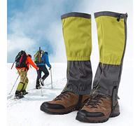Leg Gaiters Leg Gaiters Waterproof for Men and Women Snow Boot Gaiters Hiking Gaiters Snow Gaiter Ski Gaiter Shoe Boots Cover(green)