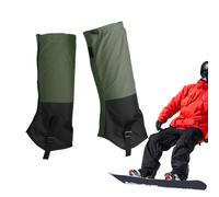 Leg gaiters, waterproof protection against snake bites, trimming protection, portable leg cover for snow, outdoor, women, men, winter, hiking, hunting, climbing, summer