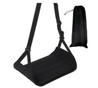 Leg Hammock for Airplane Travel, Airplane Foot Hammock - Large Airplane Footrest with Removable Stand Base - Long Flying Must Have, Travel Accessories for Men Women