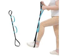 Leg Lifter Strap -Foot Lifter with Hand Grip, Mobility Aid for Elderly and Disabled, Durable and Adjustable Leg Lift Assist for Bed, Car, Wheelchair, and Physical Therapy