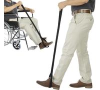 Leg Lifter Strap for Adults and Elderly - 44" Rigid Foot Loop with Hand Loop for Cars, Wheelchairs, Beds & Couch - Ideal for Disability and Recovery