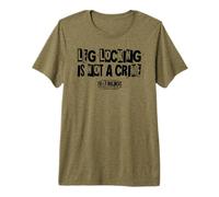 Leg Locking is NOT A Crime Five Rings Fightwear Premium T-Shirt