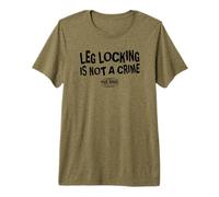 Leg Locking is NOT A Crime Five Rings Fightwear Premium T-Shirt