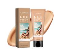 Leg Make Up Waterproof Body Make Up Waterproof Spider Veins Cover Body Coverage Perfector for Legs Tattoo Cover Scars for Scars on Legs and Body Even Skin Tone (100 g, #2)