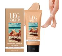 Leg Make Up Waterproof - Body Makeup for Legs - Leg Make Up to Cover Veins - Full Coverage Body Concealer Tattoo Cover Up Makeup - Long Last Body Coverage Perfector,100ml(#02 Medium Glow)
