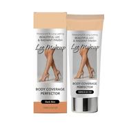 Leg Makeup Body Coverage Perfector, Waterproof, High Coverage, Tattoo Cover, 48 Hours Hold, 100 g (Dark Skin Tone)