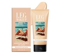 Leg Makeup, Body Makeup for Legs, Full Coverage Waterproof, No Transfer To Cover Veins Concealer For Mature Skin Smooth Tone Body makeup Long Lasting (01#)