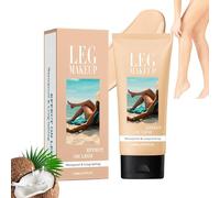 Leg Makeup Waterproof No Transfer - 118ml Full Coverage Waterproof Leg and Body Tattoo Cover Up Makeup, Long Lasting Legs And Body Makeups Cream, Even Skin Tone (#1, 4 OZ)
