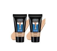 Leg Makeup Waterproof No Transfer, 2PCS Leg and Body Scar Cover up, Tattoo Cover Up Makeup, Long Lasting & Sweatproof Body Concealer Foundation for All Skin Tones - Medium Glow