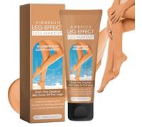 Leg Makeup Waterproof No Transfer, Concealer Full Coverage, Flawless Leg Makeup Lotion, Leg Veins Body Scar Tattoo Cover Up, Even Skin Tone, Long Lasting Body Foundation for Women (Medium Glow)
