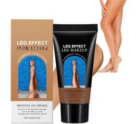 Leg Makeup Waterproof No Transfer, Full Coverage Body Concealer, Tattoo Cover Up Makeup, For Legs Vein Cover Up, Even Skin Tone Natural Tan,Finish Instant Tanning, Legs Body Foundation (Bronze)