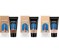 Leg Makeup Waterproof No Transfer, Full Coverage Body Concealer, Tattoo Cover Up Makeup, For Legs Vein Cover Up, Even Skin Tone Natural Tan,Finish Instant Tanning, Legs Body Foundation (Mix-3pcs)