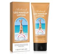 Leg Makeup Waterproof No Transfer-Full Coverage Concealer,Body Makeup for Legs with Smooth Glow Tint,118ml Leg Make Up to Cover Veins,Marks & Uneven Tone for Dresses,Parties (#02, One Size)