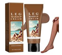 Leg Makeup Waterproof No Transfer, Leg Make Up to Cover Up Tattoo, Concealer Full Coverage for Mature Skin, Long-Lasting Leg and Body Scar Cover Up Makeup, Light Glow, Easy Application (Cocoa)