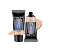 Leg Makeup Waterproof No Transfer, Leg Makeup Lotion, Body Scar Cover up, Even Skin Tone, Long-Lasting Sweat-Proof Concealer, Easy Application (02#)