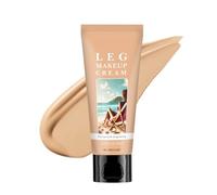 Leg Makeup Waterproof No Transfer - Leg Makeup to Cover Veins - Leg and Body Scar Tattoo Cover Up - Body Coverage Perfector - Easy Application & Concealer Full Coverage 100g # Medium Glow Black