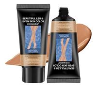 Leg Makeup Waterproof No Transfer, Tattoo Cover Up Makeup with Body Make up Brush, Leg and Body Scar Tattoo Cover Up, Light, Easy Application, Concealer Full Coverage (#03)