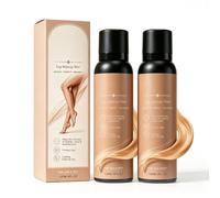 Leg Makeup Waterproof No Transfer, Tattoo & Scar Cover Up, Leg Makeup Full Coverage Waterproof, Long-Lasting Sweat-Proof Leg Tint, Long Lasting Smooth Tone Leg Foundation for All Skin Tones (2pcs)