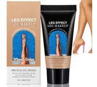 Leg Makeup Waterproof No Transfer,Vein Cover-Up Cream,Leg Makeup Cover Concealer,Long Lasting Le/g and Body Scar Co/ver Up,Concealer Full Coverage,Body Foundation for Legs,Bo、dy Make Up(Wheat Color)