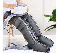 Leg Massager 6-Cavity Air Compression Leg Massager Machine, Electric Full Body Waist Leg Arm Relax Instrument, Pressotherapy Boots Circulation Improve Pain Relax