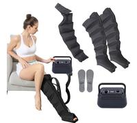 Leg Massager, Air Compression Boots for Lymphedema Circulation, Lymphatic Drainage Massager Legs, Calf Massagers for Pain and Circulation, Pressotherapy and Lymphatic Drainage