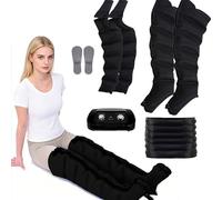 Leg Massager Boots, Air Compression Therapy for Blood Circulation & Pain Relief, Lymphatic Drainage System for Full Leg, Calf & Foot Recovery