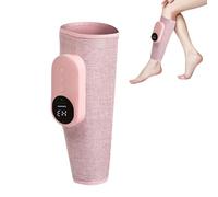 Leg Massager,Calf Massager for Circulation and Pain Relief,3 Intensity Levels,3 Massage Modes,Heat Therapy, Rechargeable via Type-C,Promotes Muscle Relaxation,Gift for Mom,Dad and Friends (Pink, 1pc)