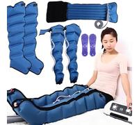 Leg Massager Compression Boots | Electric Air Compression Recovery System, 8-Intensity | 3-Timer, Lymphatic Drainage Massager Arm, Waist, Foot Massage Machine Pain Relax & Circulation Improv