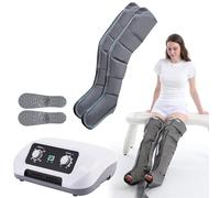 Leg Massager Compression Boots | Electric Air Compression Recovery System, 8-Intensity | 3-Timer, Lymphatic Drainage Massager Arm, Waist, Foot Massage Machine Pain Relax & Circulation Improv