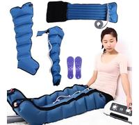 Leg Massager Compression Boots | Electric Air Compression Recovery System, 8-Intensity | 3-Timer, Lymphatic Drainage Massager Arm, Waist, Foot Massage Machine Pain Relax & Circulation Improv