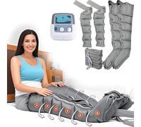 Leg Massager for Circulation, Electric Air Compression for Lymphatic Drainage, Pressotherapy Boots for Waist Leg Lymphedema Circulation Swelling Relax Pain Relief