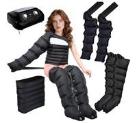 Leg Massager for Lymphatic Drainage, Electric Leg Air Compression Massager for Circulation, Lipedema Legs Treatment, Arm & Waist Massager for Circulation & Pain Relief
