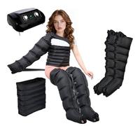 Leg Massager for Lymphatic Drainage, Electric Leg Air Compression Massager for Circulation, Lipedema Legs Treatment, Arm & Waist Massager for Circulation & Pain Relief