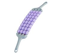 Leg Massager, Muscle Roller Stick, Lightweight Four-Dimensional Adjustable Massage Tool for Yoga Workout Recovery, Back Body Thigh Relaxation, 18.7 x 3.94 x 2.36 Inches, 1 Piece