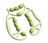 Leg Massager Roller, Wheel Muscle Roller, Circular Leg Clamp Roller, Manual Massage Relax Roller, Cellulite Roller Muscle Relaxer Leg Massager, Ring Roller Legs Arms Massage Tool (Green)