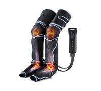 Leg Massager with Air Compression 3 Modes 3 Intensities Geepas Black One Size