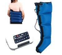 Leg Massager with Air Compression, Pressotherapy for Home Compression Boots, Electric 4/6 Cavity Lymphatic Drainage Massager for Arm Waist Wraps Foot Ankles Calf, Promote Blood Circulation (4 Cav