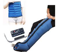 Leg Massager with Air Compression, Pressotherapy for Home Compression Boots, Electric 4/6 Cavity Lymphatic Drainage Massager for Arm Waist Wraps Foot Ankles Calf, Promote Blood Circulation (6 Cav