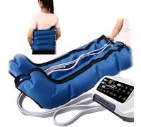 Leg Massager with Air Compression, Pressotherapy for Home Compression Boots, Electric 4/6 Cavity Lymphatic Drainage Massager for Arm Waist Wraps Foot Ankles Calf, Promote Blood Circulation (4 Cav